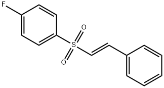 Benzene,1-fluoro-4-[[(1E)-2-phenylethenyl]sulfonyl]- Struktur