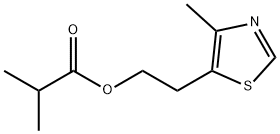 2-(4-METHYL-5-THIAZOLYL)ETHYL ISOBUTYRATE 結(jié)構(gòu)式