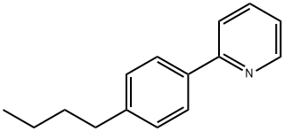 2-(4-BUTYLPHENYL)PYRIDINE Struktur