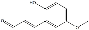 2-Propenal,3-(2-hydroxy-5-methoxyphenyl)-