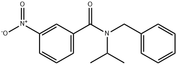 N-Benzyl-N-isopropyl-3-nitrobenzamide, 97% Struktur