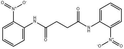 N,N'-bis(2-nitrophenyl)succinamide Struktur