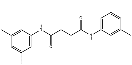 N,N'-bis(3,5-dimethylphenyl)succinamide Struktur