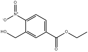 Ethyl 3-(hydroxymethyl)-4-nitrobenzoate Struktur