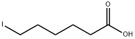 Hexanoic acid, 6-iodo- Struktur