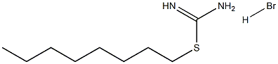 Carbamimidothioic acid,octyl ester, monohydrobromide (9CI)