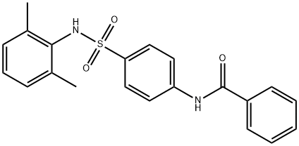 N-(4-{[(2,6-dimethylphenyl)amino]sulfonyl}phenyl)benzamide Struktur