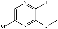 5-Chloro-2-iodo-3-methoxy-pyrazine Struktur