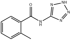 2-methyl-N-(2H-tetrazol-5-yl)benzamide Struktur