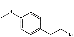 4-(2-bromoethyl)-N,N-dimethylaniline Struktur