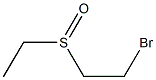 Ethane, 1-bromo-2-(ethylsulfinyl)- Struktur