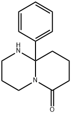 9a-phenyl-octahydro-1H-pyrido[1,2-a]pyrimidin-6-one Struktur