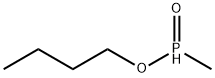 Phosphinic acid, methyl-, butyl ester Struktur