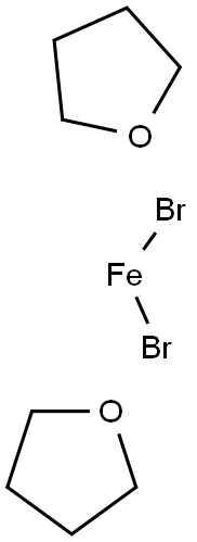 Iron, dibromobis(tetrahydrofuran)- Struktur