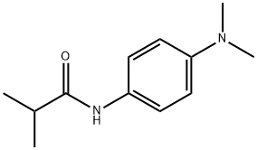 Propanamide, N-[4-(dimethylamino)phenyl]-2-methyl- Struktur