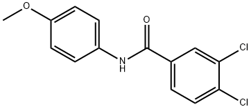 Benzamide,3,4-dichloro-N-(4-methoxyphenyl)- Struktur