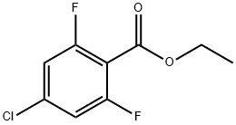 ETHYL 4-CHLORO-2,6-DIFLUOROBENZOATE, 773139-38-1, 結(jié)構(gòu)式