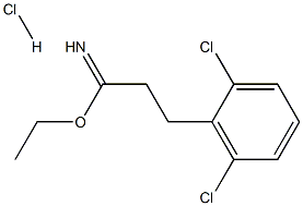 ethyl 2-(2,6-dichlorophenyl)ethanecarboximidate hydrochloride