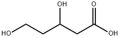 Pentanoic acid, 3,5-dihydroxy- Struktur