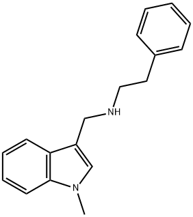 N-(1-(1H-INDOL-3-YL)ETHYL)-2-PHENYLETHANAMINE Struktur