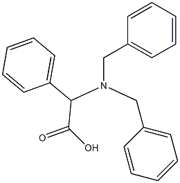 2-(Dibenzylamino)-2-phenylacetic acid, 875272-58-5, 結構式