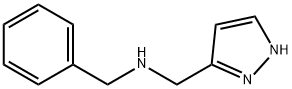 N-((1H-PYRAZOL-3-YL)METHYL)-1-PHENYLMETHANAMINE Struktur