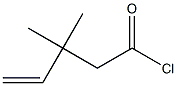 4-Pentenoyl chloride, 3,3-dimethyl-