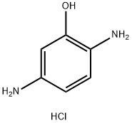 2,5-DIAMINOPHENOL 2HCL Struktur