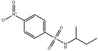 N-butan-2-yl-4-nitrobenzenesulfonamide Struktur