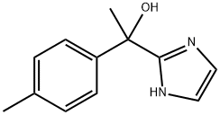 1-(1H-imidazol-2-yl)-1-(p-tolyl)ethan-1-ol Struktur