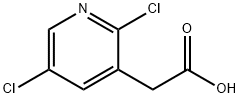 2-(2,5-dichloropyridin-3-yl)acetic acid Struktur