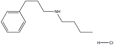 butyl(3-phenylpropyl)amine hydrochloride, 100522-04-1, 結(jié)構(gòu)式