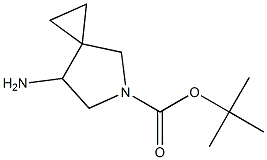 7-Amino-5-aza-spiro[2.4]heptane-5-carboxylic acid tert-butyl ester Struktur