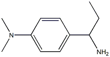 4-(1-AMINOPROPYL)-N,N-DIMETHYLANILINE Struktur