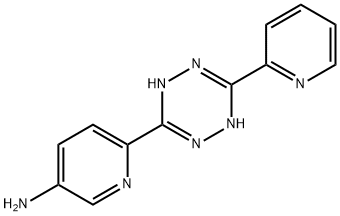 6-[1,4-dihydro-6-(2-pyridinyl)-1,2,4,5-tetrazin-3-yl]- 3-pyridinamine Struktur