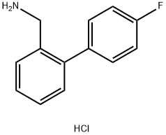 (4'-fluorobiphenyl-2-yl)methanamine Struktur