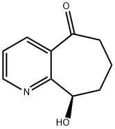 (9R)-9-hydroxy-6,7,8,9-tetrahydrocyclohepta[b]pyridin-5-one Struktur