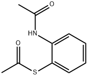 Ethanethioic acid,S-[2-(acetylamino)phenyl] ester Struktur