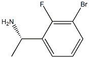 (1S)-1-(3-BROMO-2-FLUOROPHENYL)ETHANAMINE Struktur