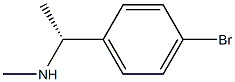 [(1R)-1-(4-BROMOPHENYL)ETHYL](METHYL)AMINE Struktur