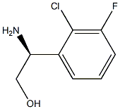 (2S)-2-AMINO-2-(2-CHLORO-3-FLUOROPHENYL)ETHAN-1-OL Struktur