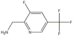 [3-fluoro-5-(trifluoromethyl)pyridin-2-yl]methanamine Struktur