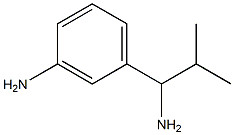 1-(3-AMINOPHENYL)-2-METHYLPROPYLAMINE Struktur