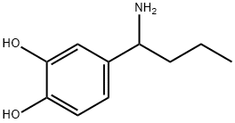 4-(1-AMINOBUTYL)BENZENE-1,2-DIOL Struktur