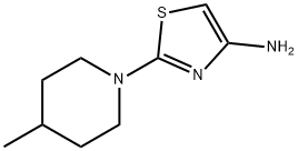 2-(4-Methyl-piperidin-1-yl)-thiazol-4-ylamine Struktur