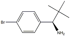 (1R)-1-(4-BROMOPHENYL)-2,2-DIMETHYLPROPYLAMINE Struktur