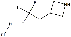 3-(2,2,2-trifluoroethyl)azetidine hydrochloride Struktur