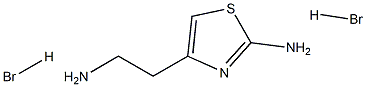 4-(2-aminoethyl)-1,3-thiazol-2-amine dihydrobromide Struktur