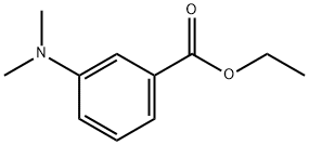 3-Dimethylaminobenzoic acid ethyl ester Struktur