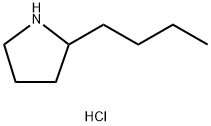 2-butylpyrrolidine hydrochloride Struktur